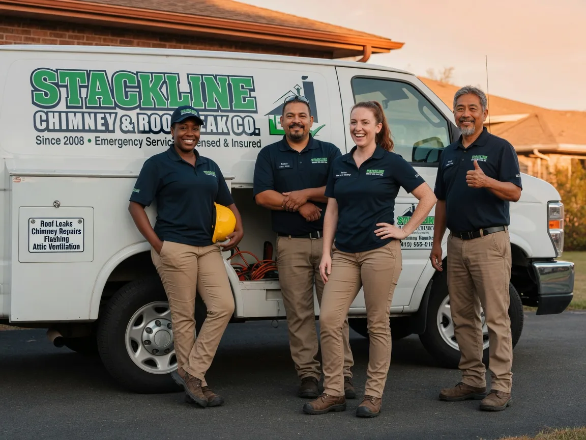 Chimney flashing repair company in Baldwin, GA